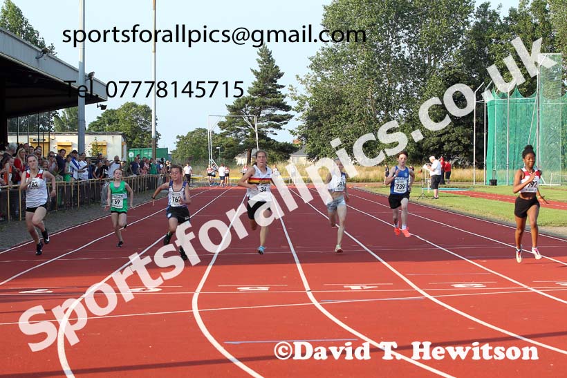 100 metres, 2021 North East Grand Prix 5, Monkton, Wednesday, July 21st. Photo: David T. Hewitson/Sports for All Pics